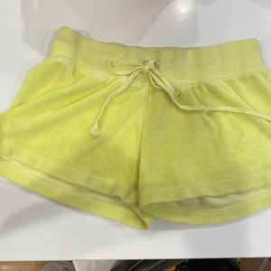 barely worn hard tail terry cloth shorts
